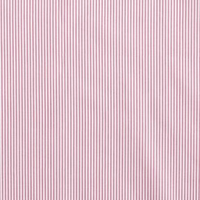 Cotton Poplin Mini stripes – hollyhock/white, 