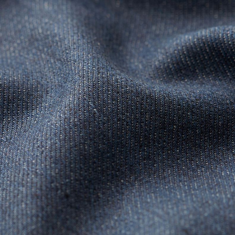 Heavy cotton denim – navy blue,  image number 2