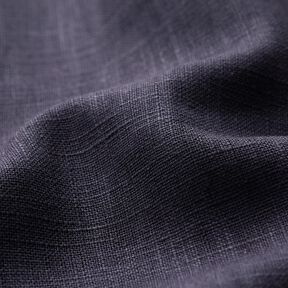 Linen fabric Ramie mix medium – midnight blue, 