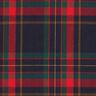 Viscose mix tartan – fir green/carmine,  thumbnail number 1