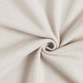 Cotton Sweatshirt Fabric Terry Fleece – sand, 