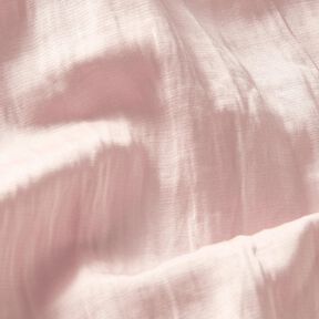 Crinkle cotton blend – rosé, 