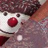 Panel Tapestry Fabric snowman trio – light beige,  thumbnail number 4