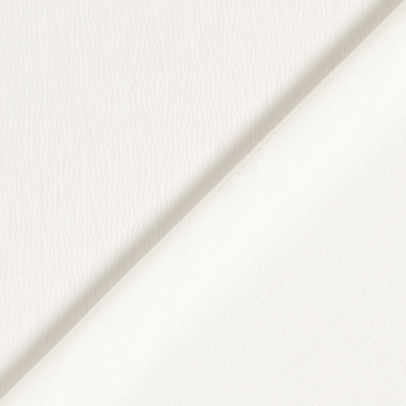 Crepe satin plain – white,  image number 3