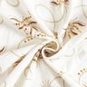 Needlecord floral embroidery and sequins – white/bronze,  thumbnail number 3