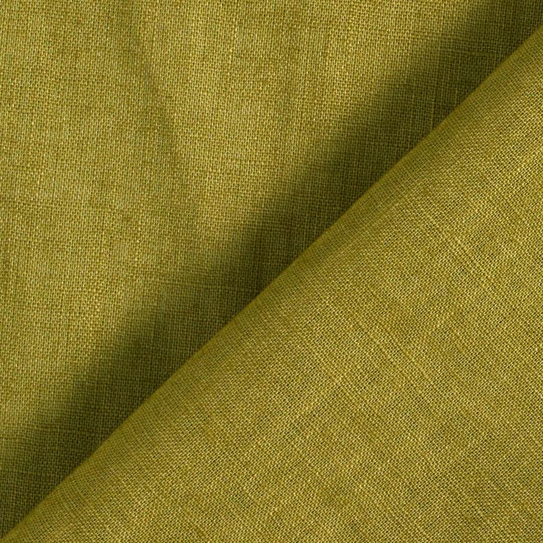 Lightweight linen blend pre-washed – olive,  image number 4