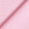 Cotton Vichy check 0,2 cm – pink/white,  thumbnail number 4