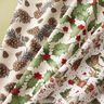 Decor Fabric Canvas Fir Cones – natural/dark brown,  thumbnail number 5