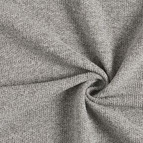 Mottled Bouclé Knit – grey, 