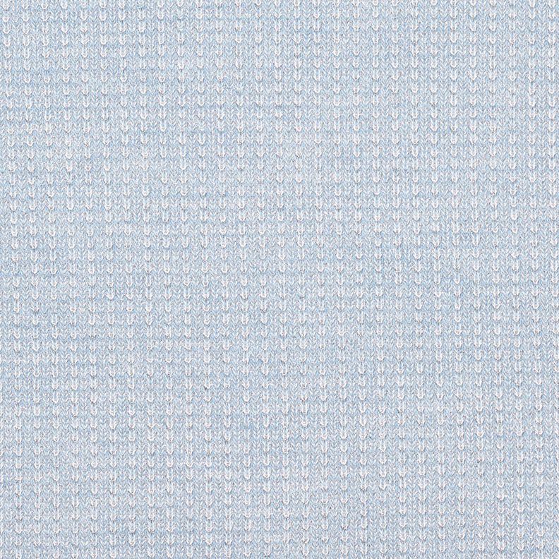 Glittery French terry – light blue,  image number 1