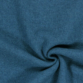Fulled woollen loden – denim blue, 