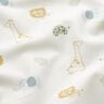 Cotton Poplin Baby Jungle Animals – ivory,  thumbnail number 2