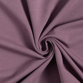 Light Cotton Sweatshirt Fabric Plain – aubergine, 