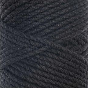 Creative Cotton Cord Skinny Macrame Cord [3mm] | Rico Design – black, 