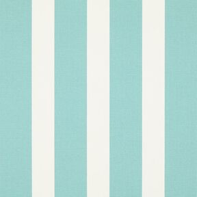 Outdoor Fabric Acrisol Listado – offwhite/turquoise, 