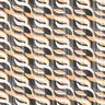 Chiffon Waves and burnout stripes with Glitter – beige/white,  thumbnail number 1