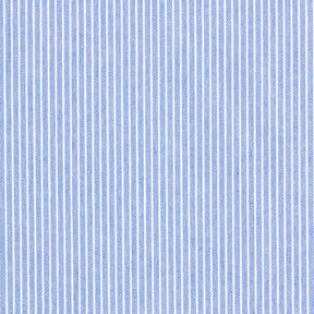 Blouse Fabric Cotton Blend Stripes – light blue/white, 