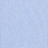 Blouse Fabric Cotton Blend Stripes – light blue/white,  thumbnail number 1