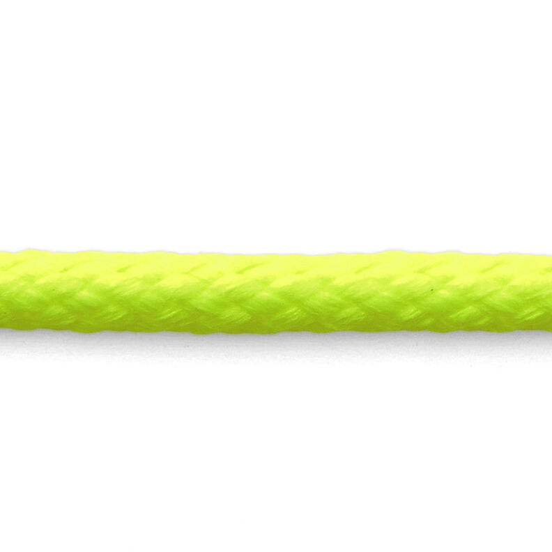 Anorak cord [Ø 4 mm] – neon yellow,  image number 1