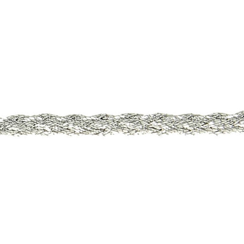 Metallic Cord [Ø 2 mm] – metallic silver,  image number 2