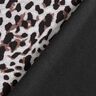 Viscose Jersey small leopard print – chocolate/silver grey,  thumbnail number 4