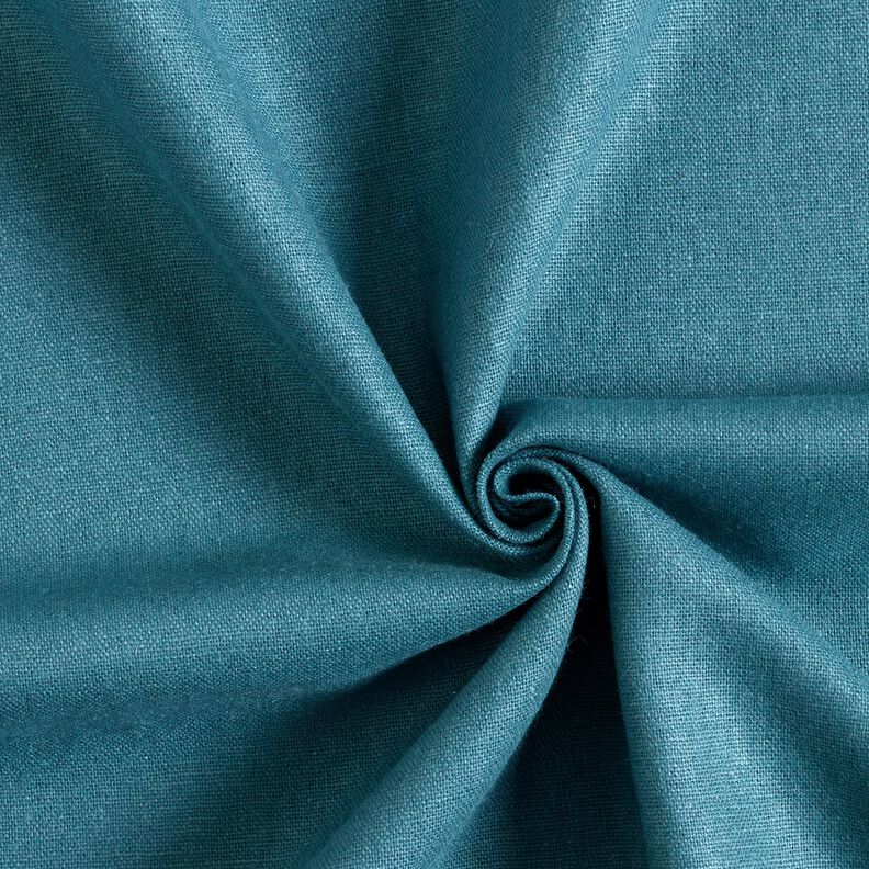 Decor Linen Plain – ocean blue,  image number 1