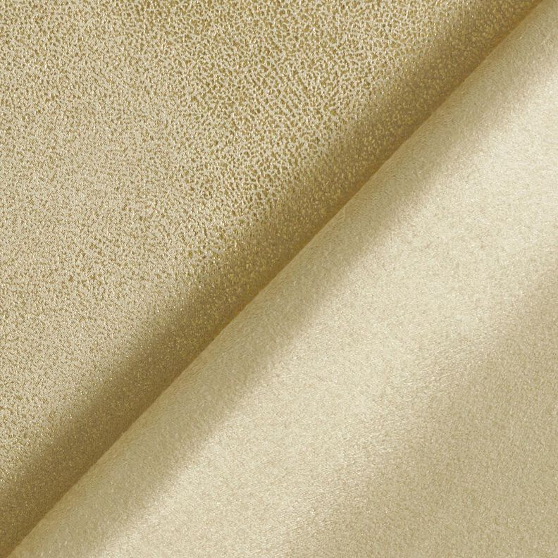 Velour Gold Shimmer plain – metallic gold,  image number 3