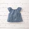 Double Gauze/Muslin Embroidered stars | by Poppy blue grey,  thumbnail number 7