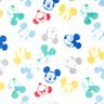 Cosy Fleece Licensed Fabric Mickey faces | Disney – ivory,  thumbnail number 1