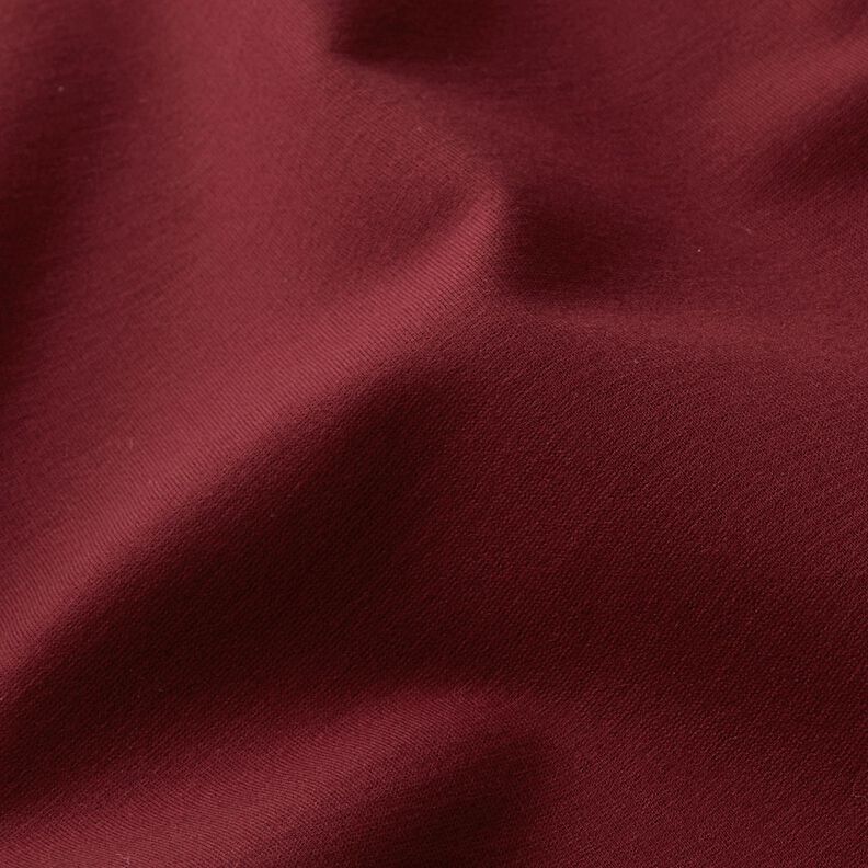 Plain Ponte Roma jersey – burgundy,  image number 2