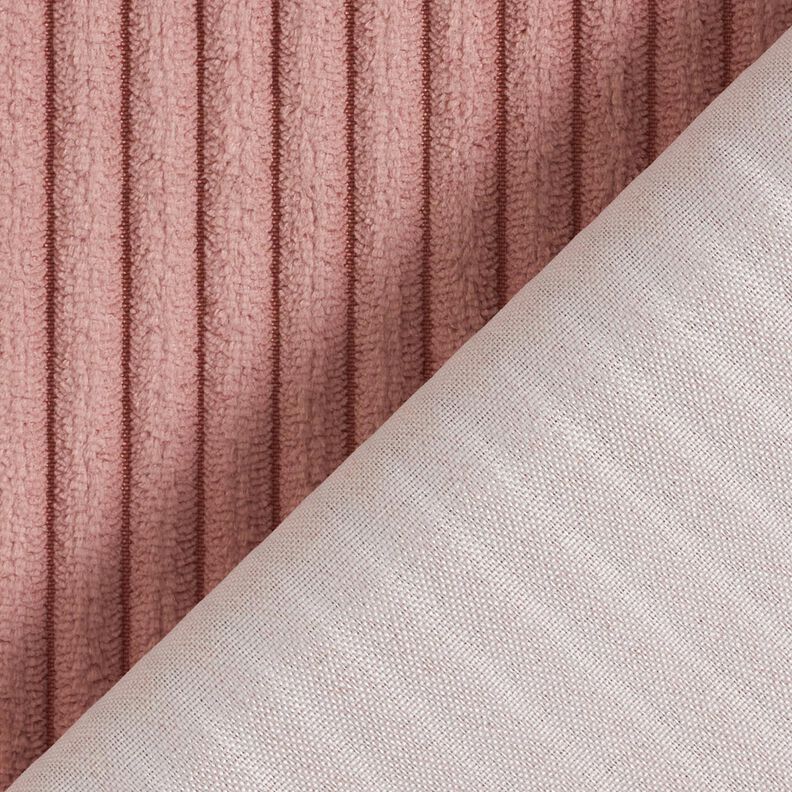 Upholstery Fabric soft corduroy – dusky pink,  image number 4