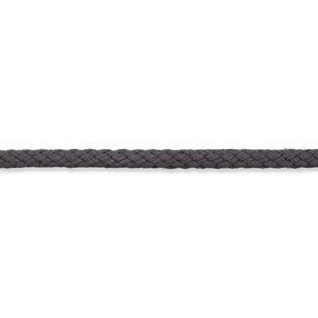 Cotton cord [Ø 5 mm] – dark grey, 