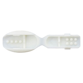 Cord End Clip [Length: 25 mm] – white, 