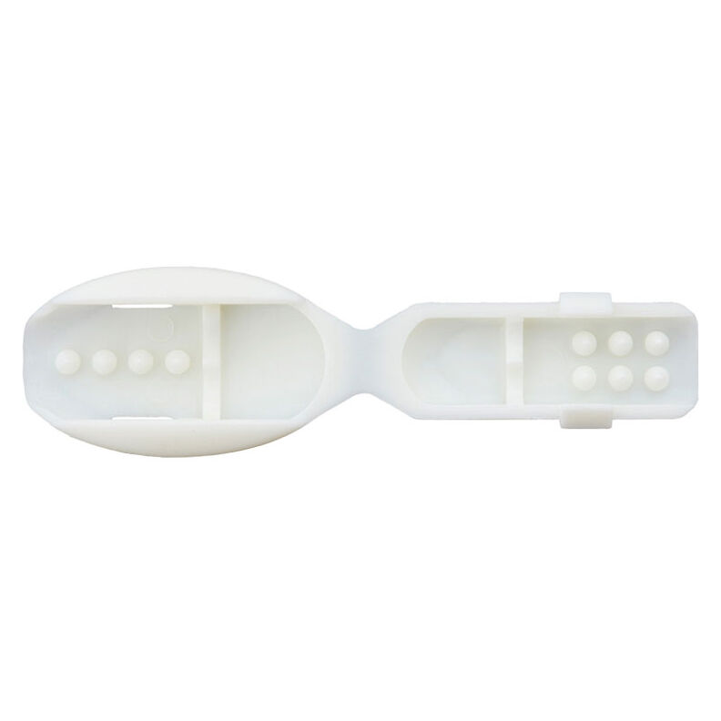 Cord End Clip [Length: 25 mm] – white,  image number 2