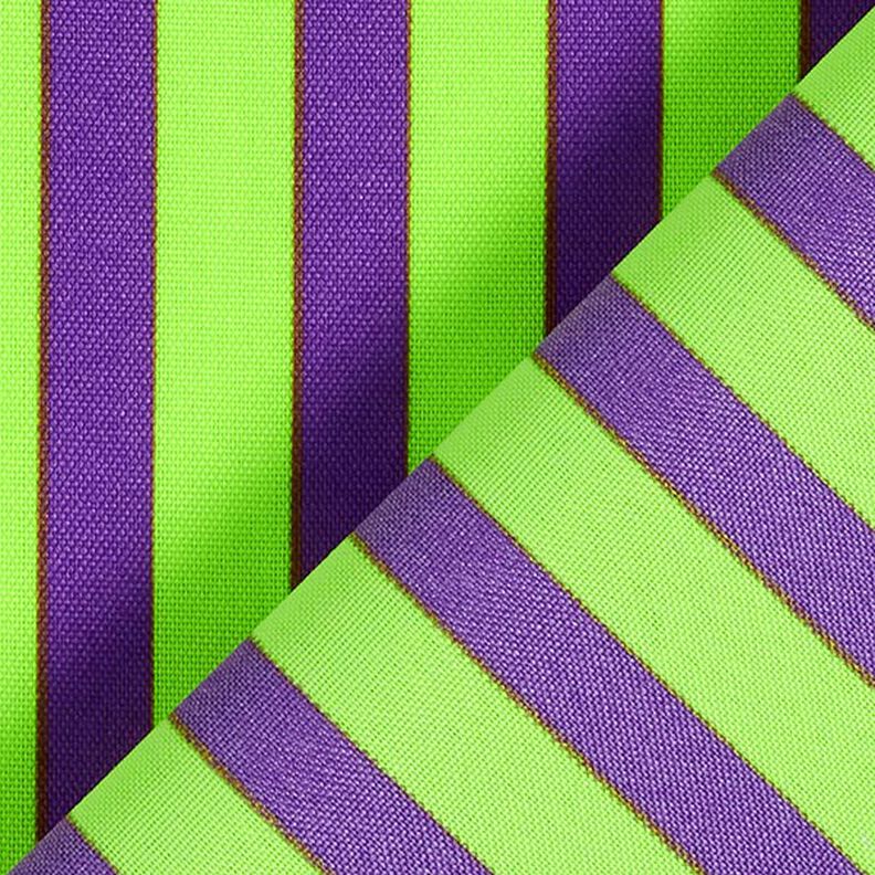 vertical stripes carnival fabric – neon yellow/lilac,  image number 4