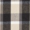 Coat Fabric Cotton Blend large tartan checks – light beige/antique silver,  thumbnail number 1