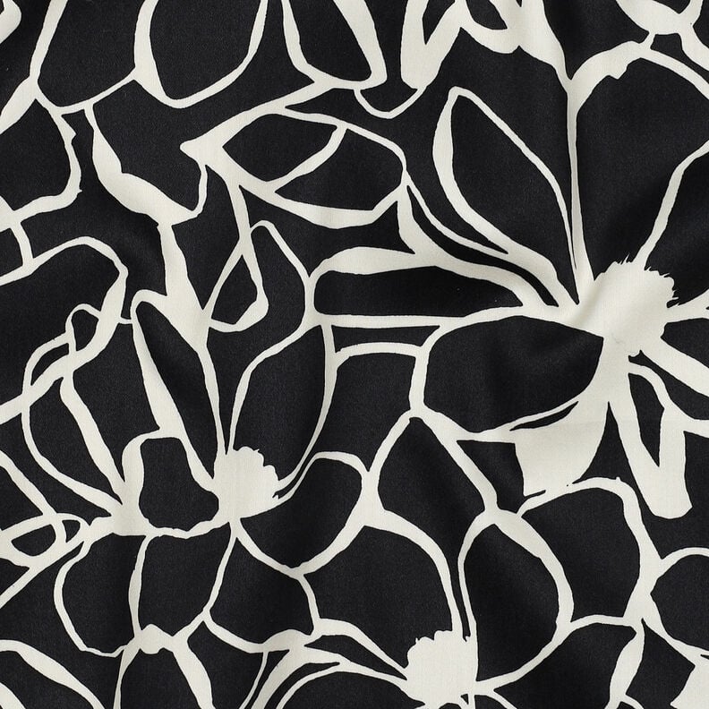 Sateen Magnolia | Nerida Hansen – black/offwhite,  image number 2