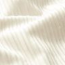 Plain Cotton Viscose Blend Stretch Cord – white,  thumbnail number 2