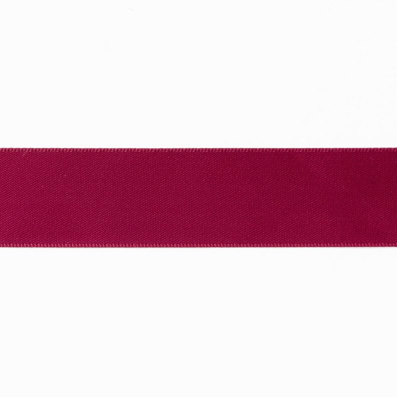 Satin Ribbon [25 mm] – burgundy,  image number 1