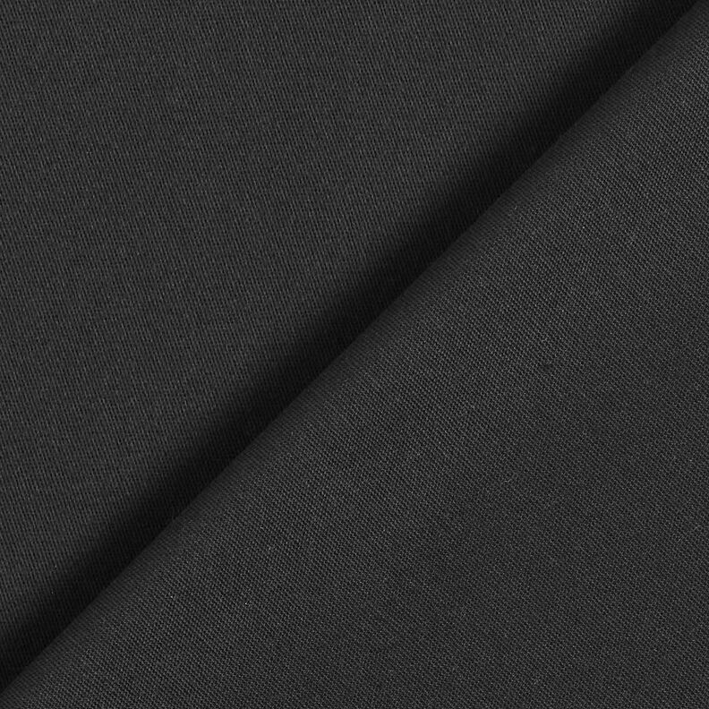 Cotton Twill Stretch – black,  image number 3