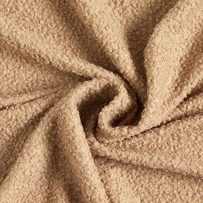 Plain Bouclé Knit – beige, 