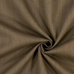 Linen fabric Ramie mix medium – medium brown, 