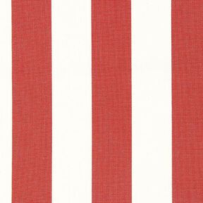 Awning fabric stripey Toldo – white/carmine, 