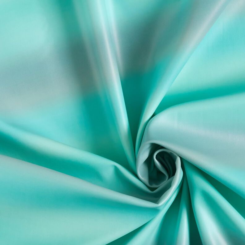 Raincoat fabric colour gradient – aqua blue/blue grey,  image number 4