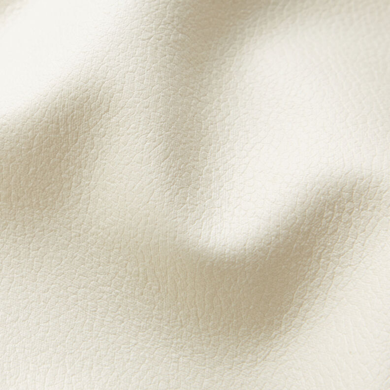 Upholstery Fabric Imitation Leather light embossing – cream,  image number 2