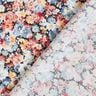 viscose fabric flower meadow – light wash denim blue/black,  thumbnail number 4