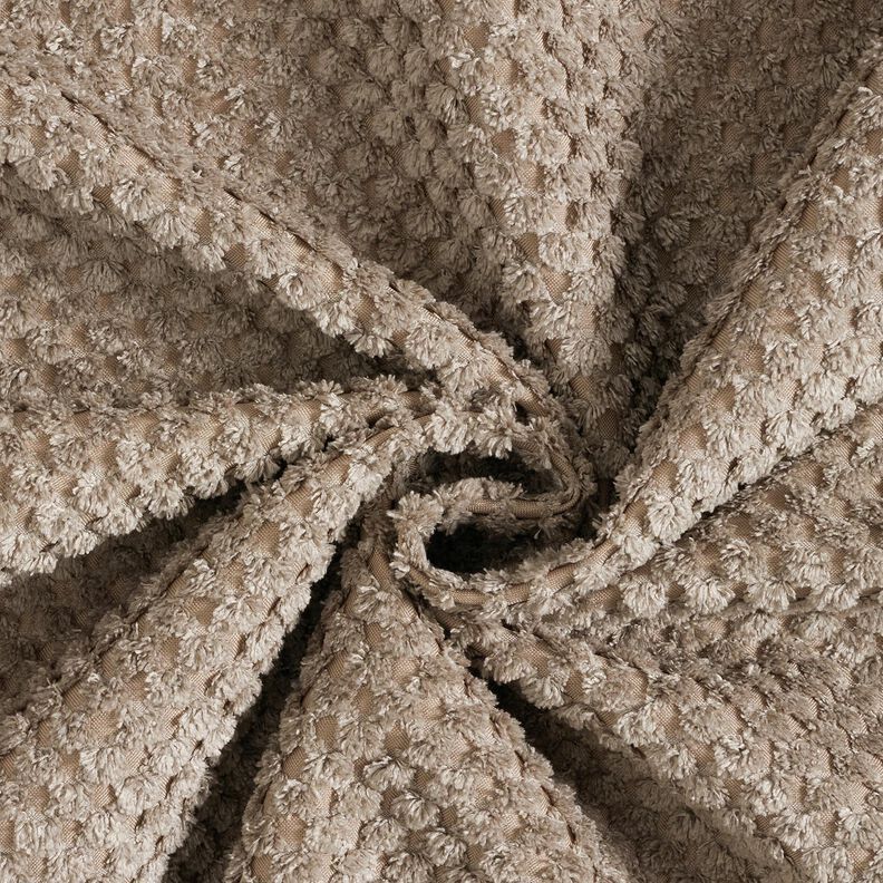 Upholstery Fabric soft structural pattern – taupe,  image number 1