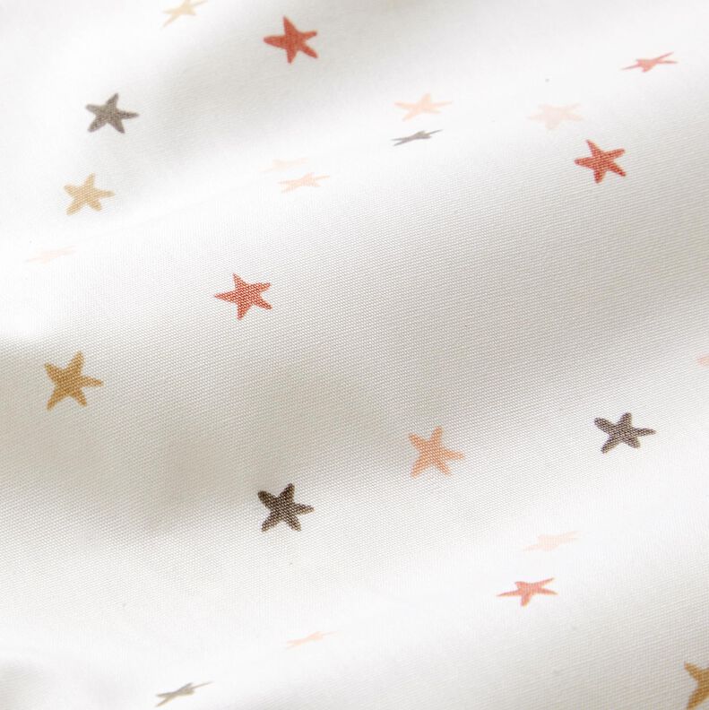 Cotton Poplin little stars – ivory,  image number 2