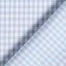 Cotton Vichy check 0,5 cm – light wash denim blue/white,  thumbnail number 4