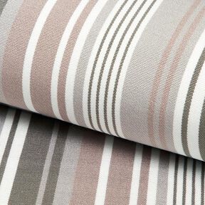 Outdoor Deckchair fabric Longitudinal stripes 44 cm – grey, 